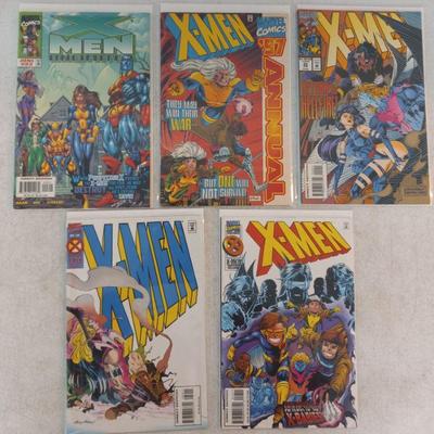 Vintage Marvel X-Men Comic Books - 5 in All