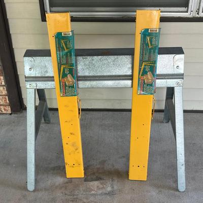 Three Sawhorses 