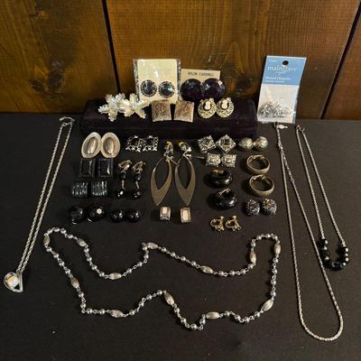 Black and Silver Costume