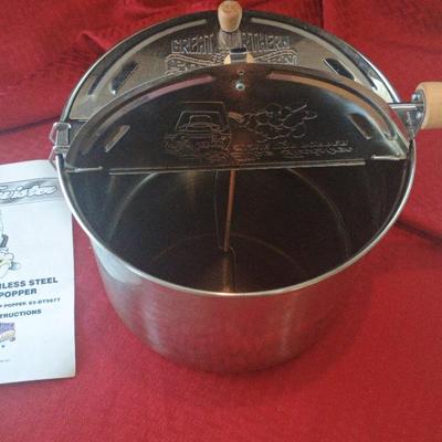 Great Northern Twister Stove Top Corn Popper 