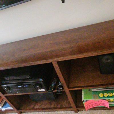 Wooden Media Cabinet