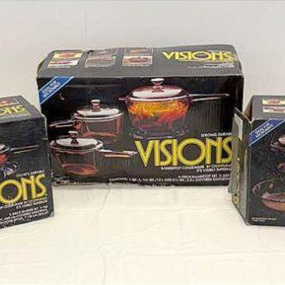 Visions Cookware Sets(3)