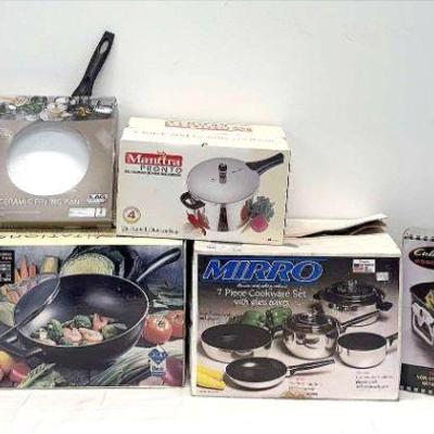 New-In-Box Cookware