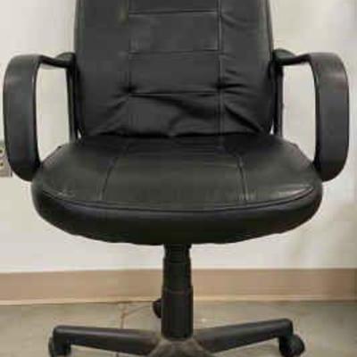 Black Leather Office Chair