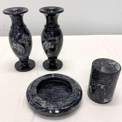 Black Marble/Onyx Decor