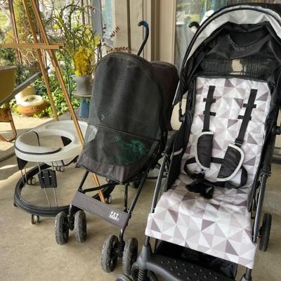 Baby and dog stroller 