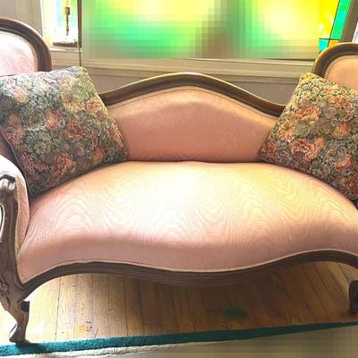 Victorian Camel Back Sofa