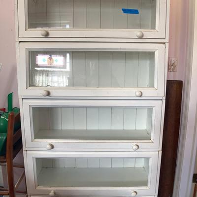 Glass Front Modular Bookcase