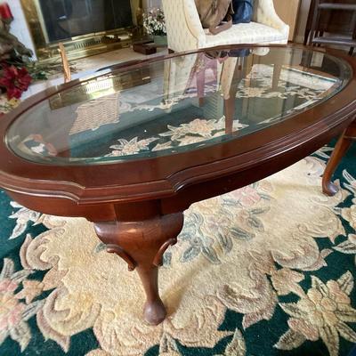 Ethan Allan Coffee Table “Georgian Court”
