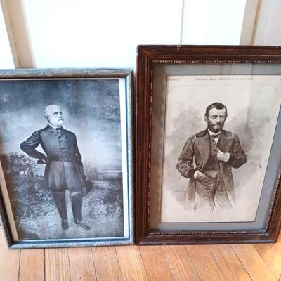 Civil War General Prints 
