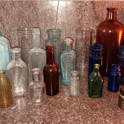 Vintage Medicine Bottles 