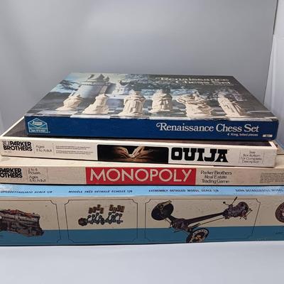 Very Vintage Board Games & Toy Car 
