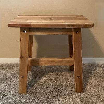 Small Teak Stool