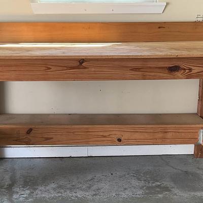 Solid Garage Workbench 