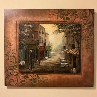Print Titled “Bogey’s Pub” By Ruane Manning