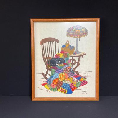 Hand Embroidered Original Artwork 