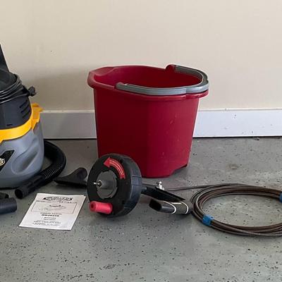 Wet / Dry Vac & Drain Snake