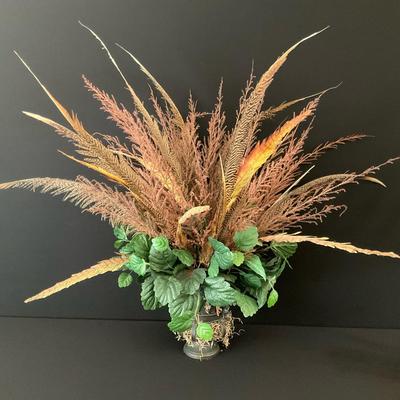 Faux Fall Plant Decor