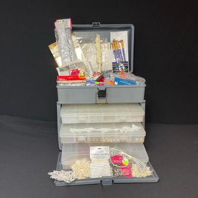Plano Craft Box And Supplies 