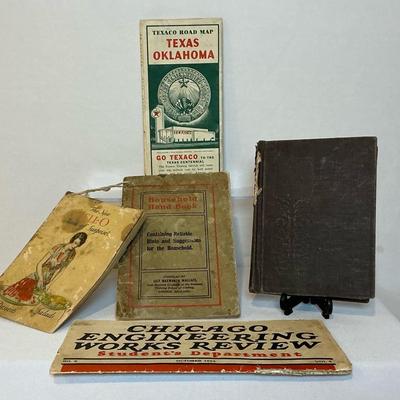 Antique Book By Daniel Defoe And Other Literature 