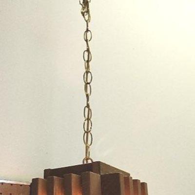 MCM Swag/Pendant Lamp