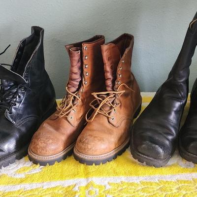 Vibram Work Boots Size 12