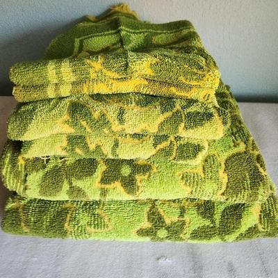 Vintage Terry Cloth Towels
