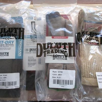 Duluth Crew Socks Sz XL