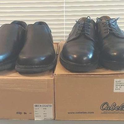 Mens Lands End & Cabelas Shoes. Size 12