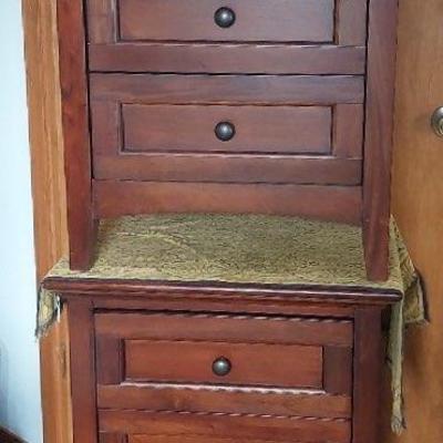 Two Universal Broadmore. Wooden Night Stands 