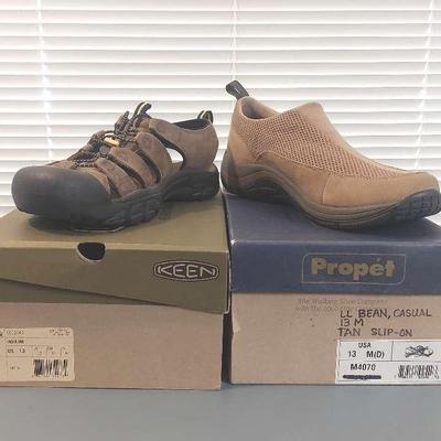 Keen & LL Bean Mens Shoes Size 13