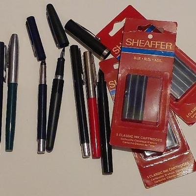 Vintage Sheaffer Fountain Pens & Refills 