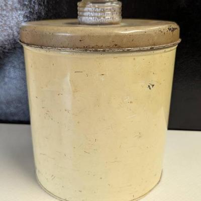 J.H. Young Co. Vintage Sahara Canister