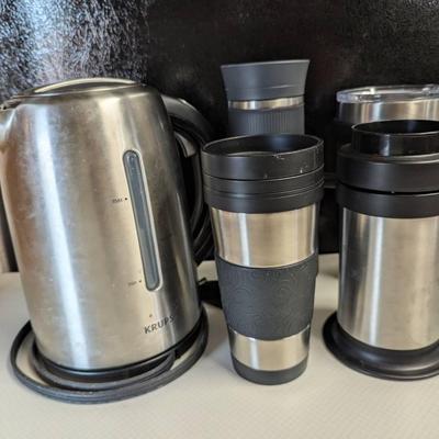 Krups Decanter And Travel Mugs