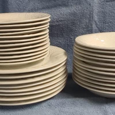 Gibson Dinner Plates, Salad Plates, Bowls