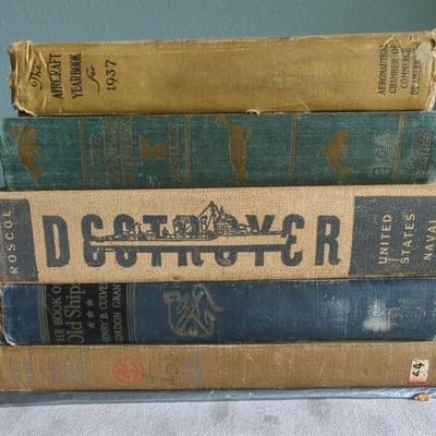 Vintage Maritime Books