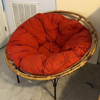 Papasan Round Chair