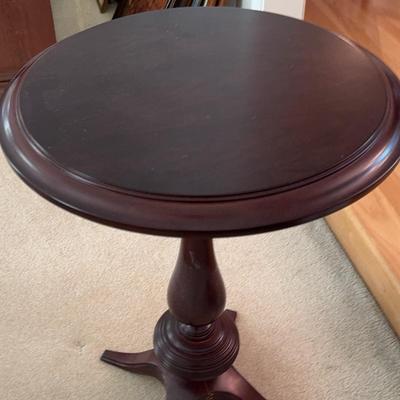 The Bombay Company Small Dark Wood Table