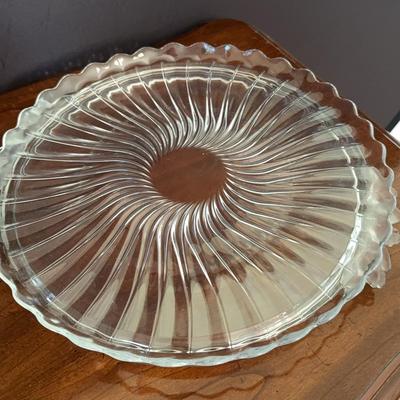 Two Cake Plates