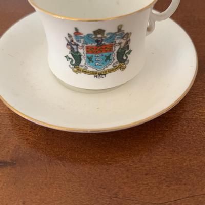 Sandy China Cup And Saucer