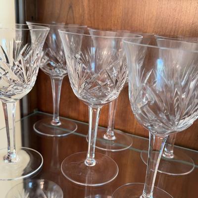 Crystal Glass Assortment — 20 Glasses Total