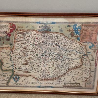 Historic Norfolk Map 