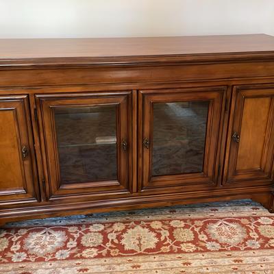 Thomasville TV Console W/ Convertible Speaker Doors