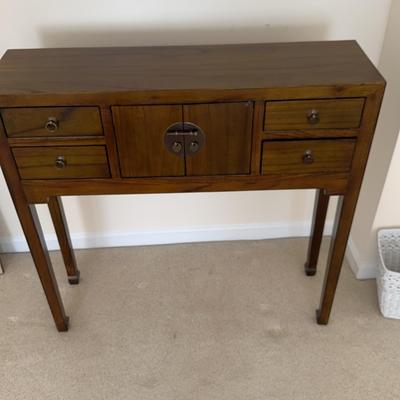 Asian Style Console Cabinet 3‘ X 10“ X 35“