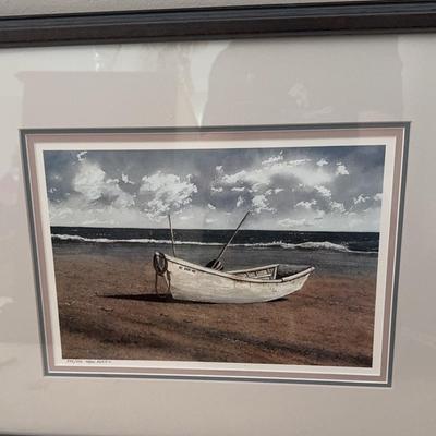 Cotton Ketchie Boat Painting