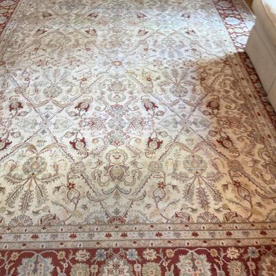 Large Floor Cream And Rug 