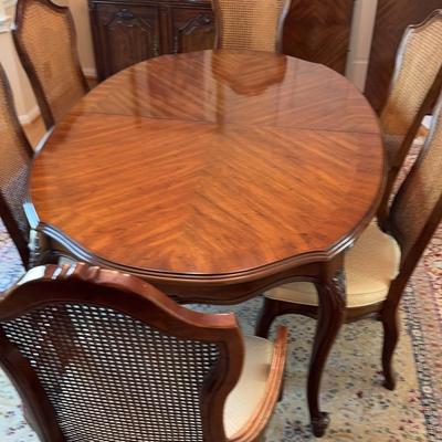 Six Drexel Dining Chairs
