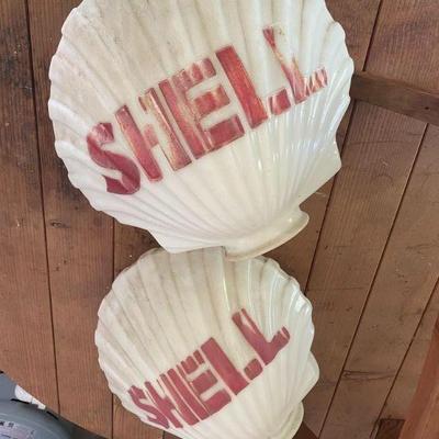 Shell Gas Pump Globes 