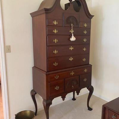 Oxford Antique Highboy Chest