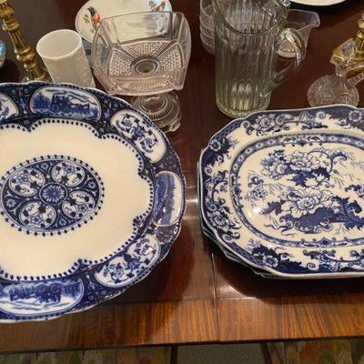 Flo Blue Platters